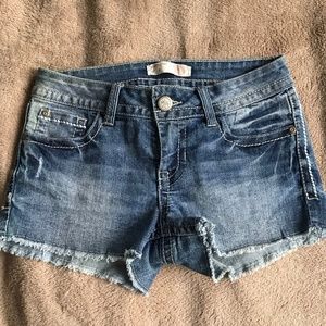 No Boundaries denim shorts